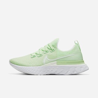 Adidasi Alergare Nike React Infinity Run Flyknit Dama Verzi Albi | IBGQ-40839